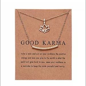 🧘🏼‍♀️ boho good karma layer necklace 🧘🏼‍♀️